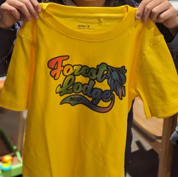 Custom school P&C t-shirt